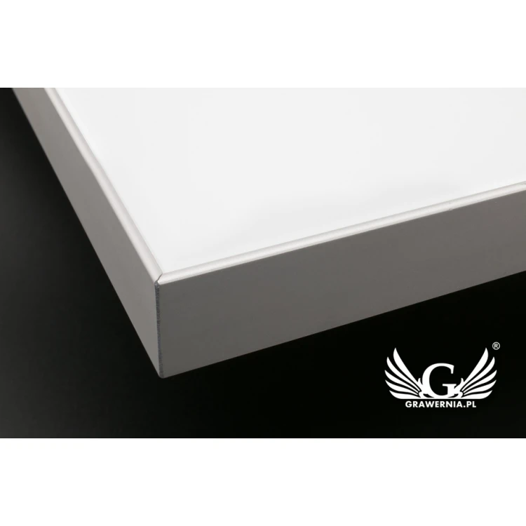 Exclusive White Glass Business Diploma - dimensions: 400x300mm - DUV033