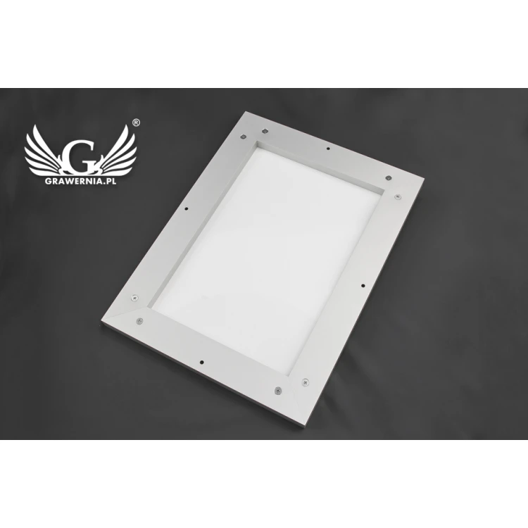 Exclusive White Glass Business Diploma - dimensions: 400x300mm - DUV033