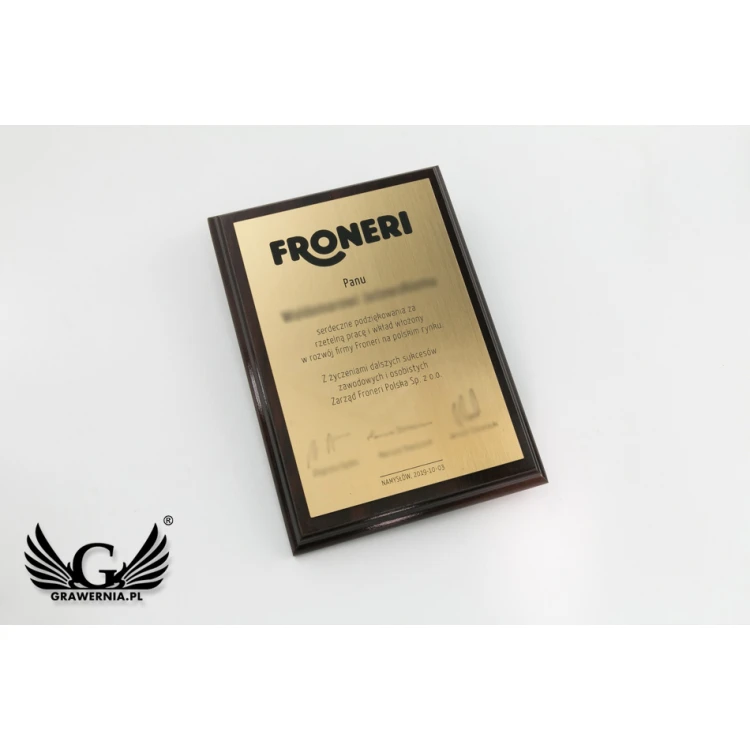 Laser Engraved MD1.5 Business Diploma - DS021