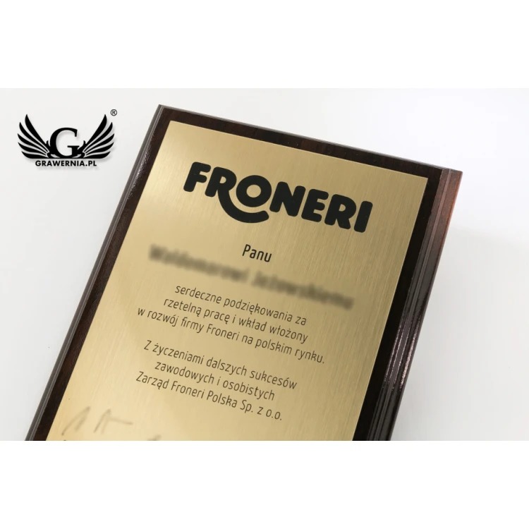 Laser Engraved MD1.5 Business Diploma - DS021