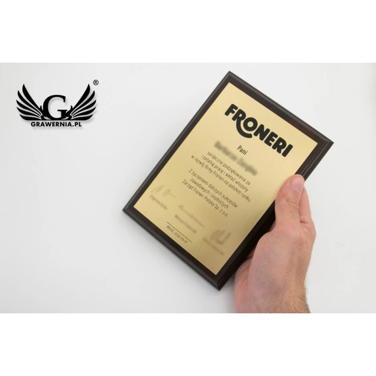 Laser Engraved MD1.5 Business Diploma - DS021