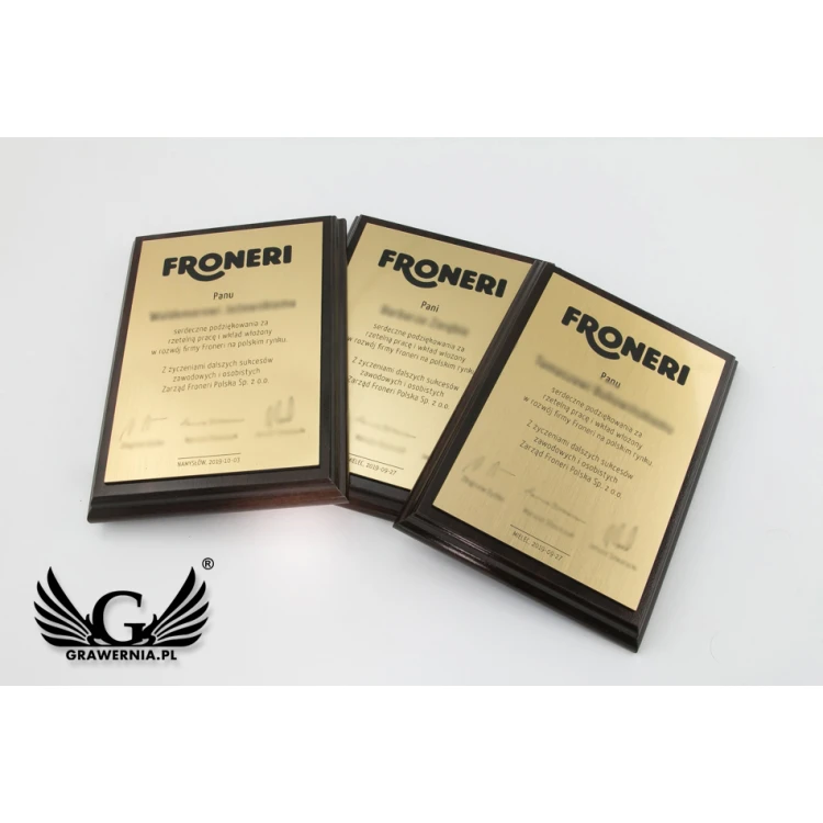 Laser Engraved MD1.5 Business Diploma - DS021