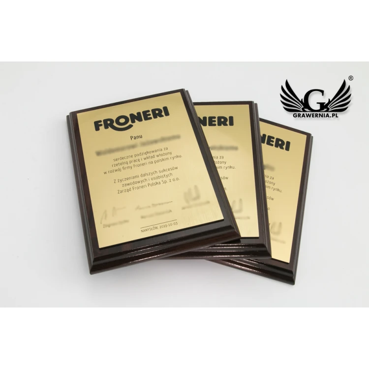 Laser Engraved MD1.5 Business Diploma - DS021