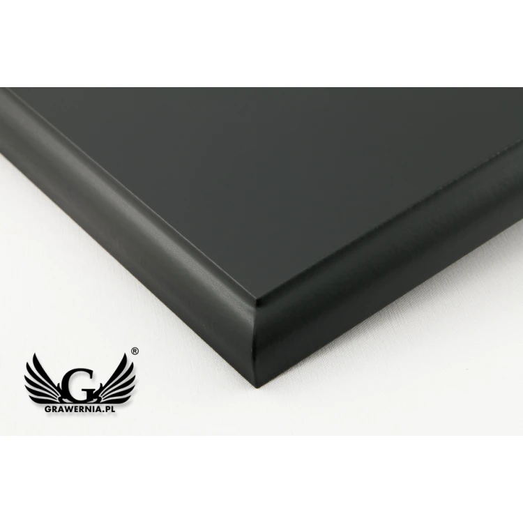 Business Diploma - Silver Engraving Laminate - Black Matte Base - DUV030