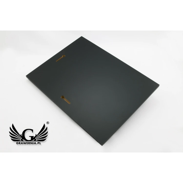 Business Diploma - Silver Engraving Laminate - Black Matte Base - DUV030