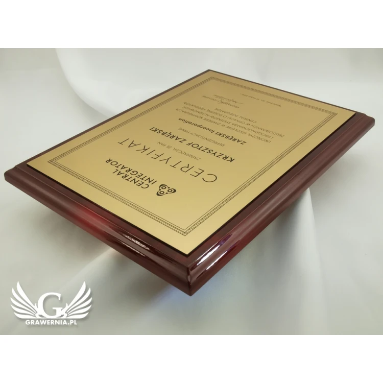 Classic Exclusive Certificate - DCE001