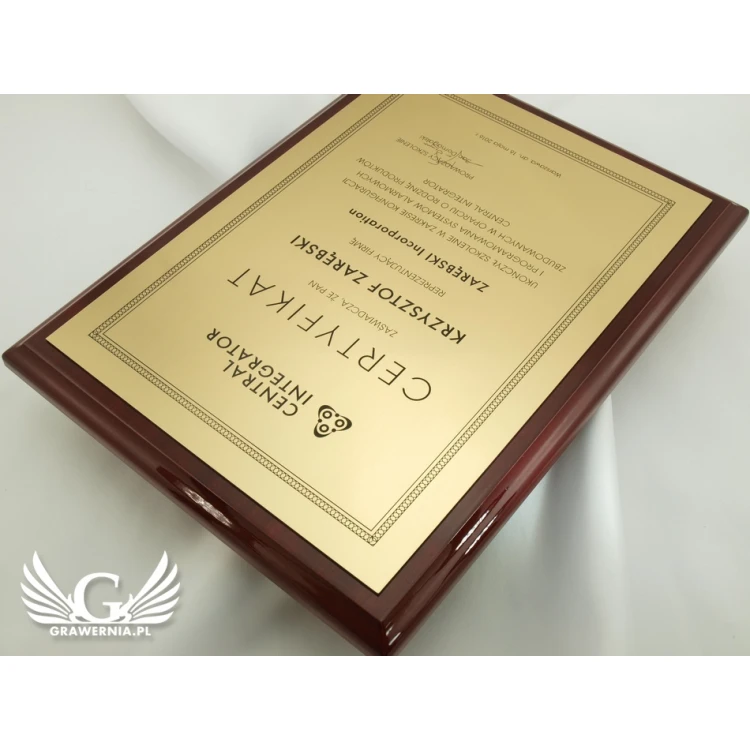 Classic Exclusive Certificate - DCE001