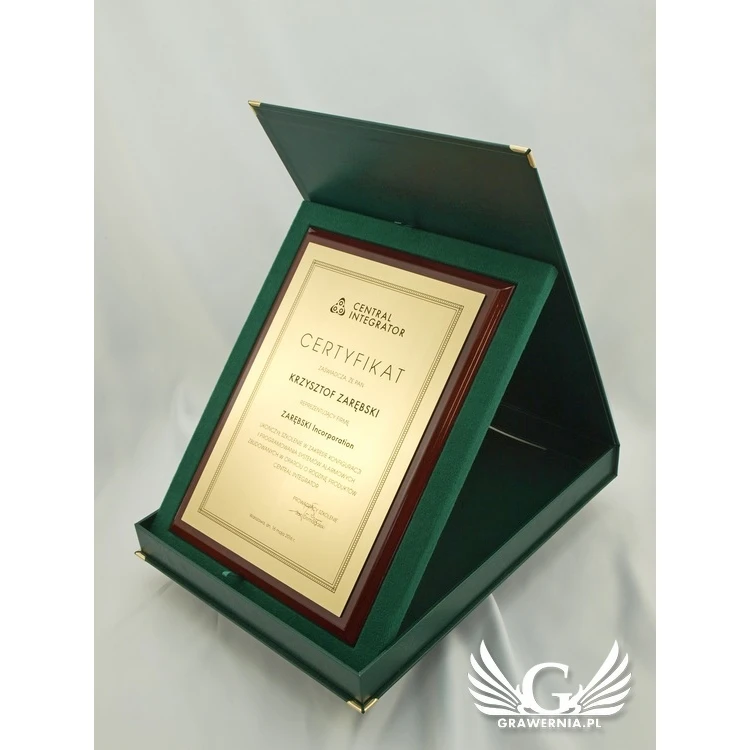 Classic Exclusive Certificate - DCE001