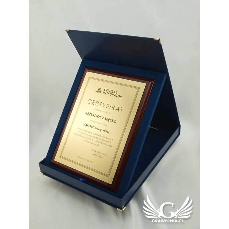 Classic Exclusive Certificate - DCE001
