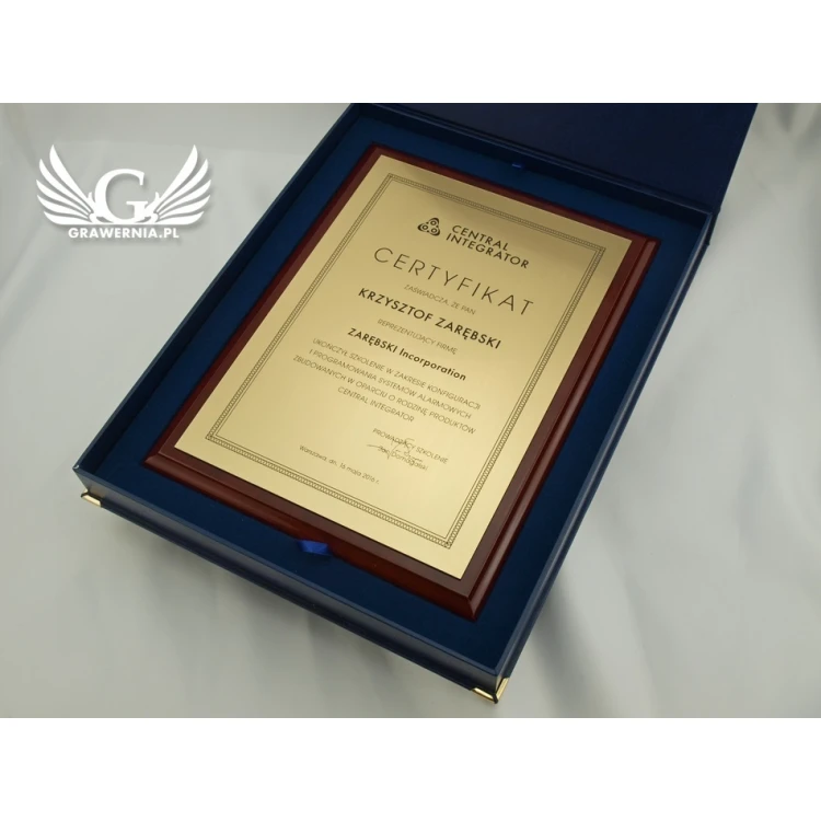 Classic Exclusive Certificate - DCE001