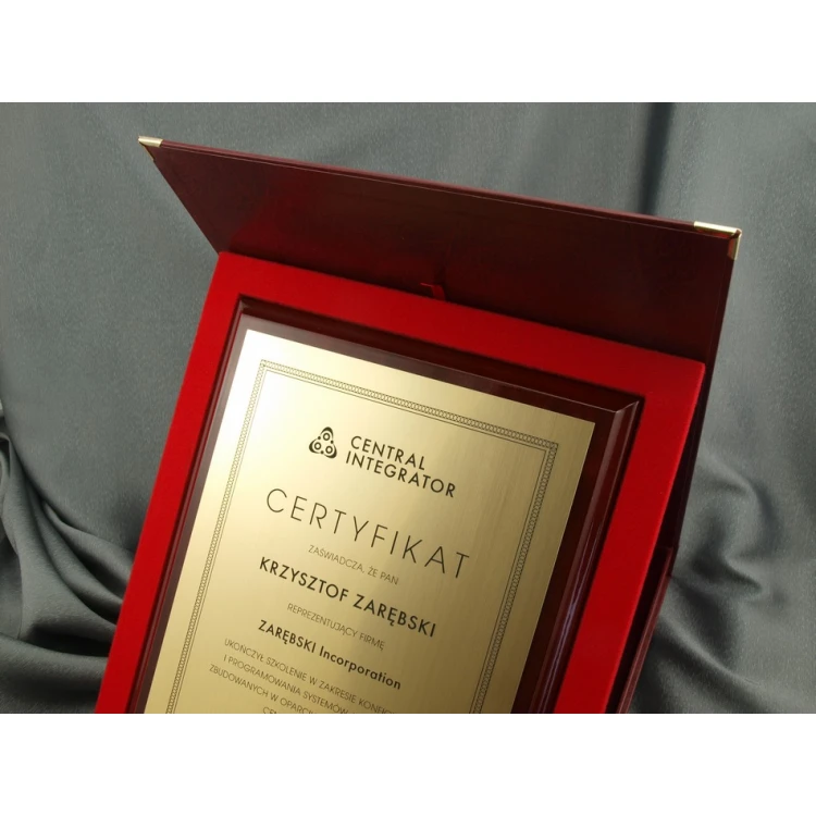 Classic Exclusive Certificate - DCE001