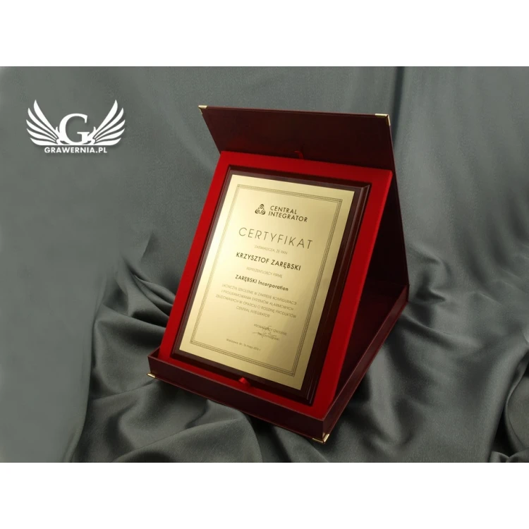 Classic Exclusive Certificate - DCE001