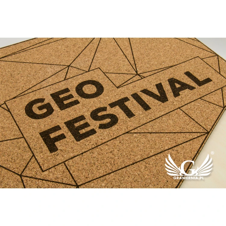 GEO Wooden Diploma - 400x300mm - Laser Engraved - NAT019
