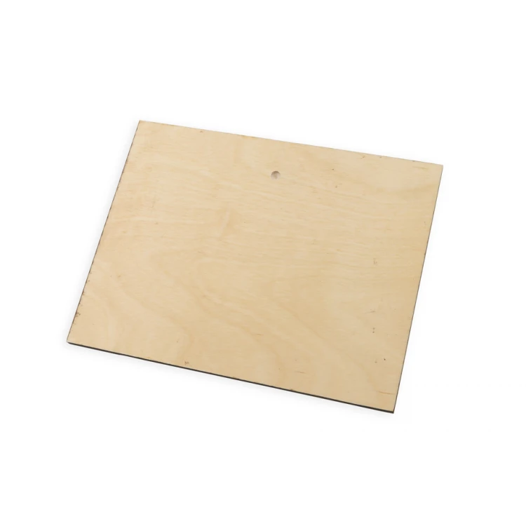 Engraved Wooden Diploma with Laminate - Dimensions 279x192mm - DRE013