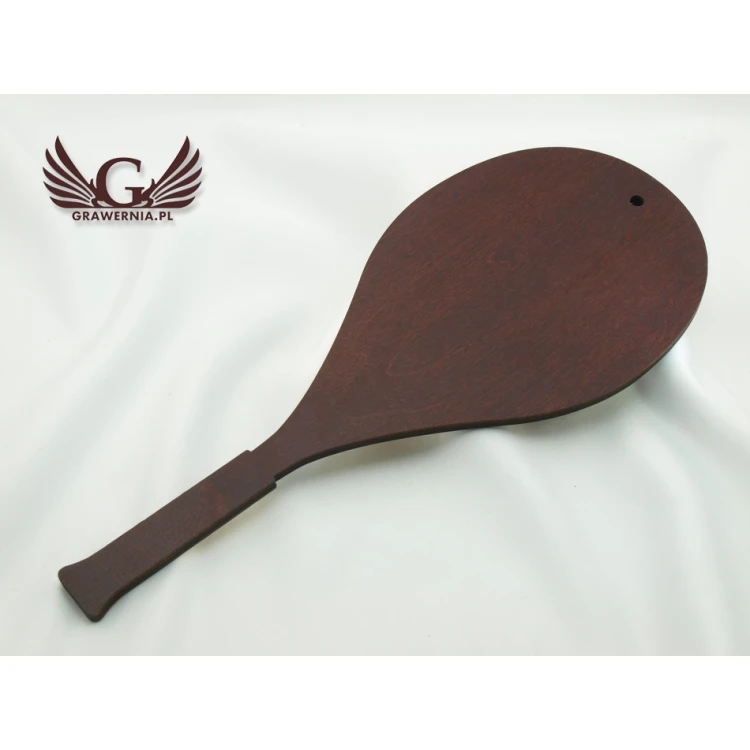 WOODEN CERTIFICATE TENNIS RACKET - DRE007