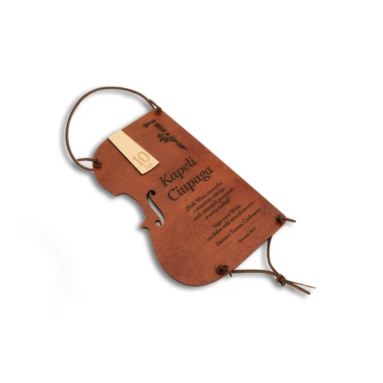 WOODEN DIPLOMA VIOLIN - DRE004
