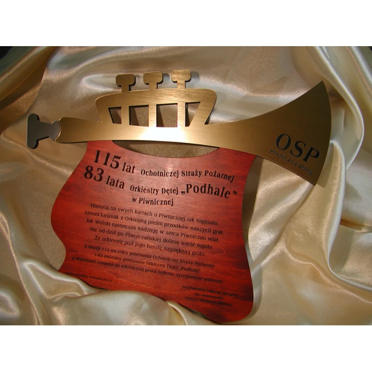 WOODEN DIPLOMA TRUMPET - DRE006