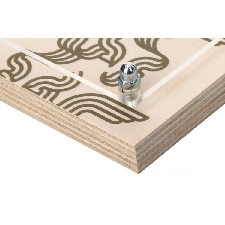Wooden Diploma with Plexi Front and UV Print - DUV085