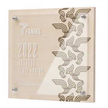 Wooden Diploma with Plexi Front and UV Print - DUV085