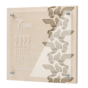 Wooden Diploma with Plexi Front and UV Print - DUV085