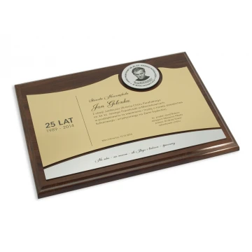 ANNIVERSARY ENGRAVED DIPLOMA - horizontal - SL038