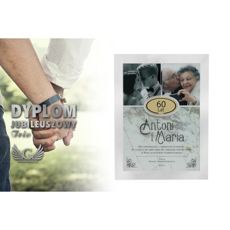 Anniversary Diploma Trio Silver - Silver Mirror - DS024
