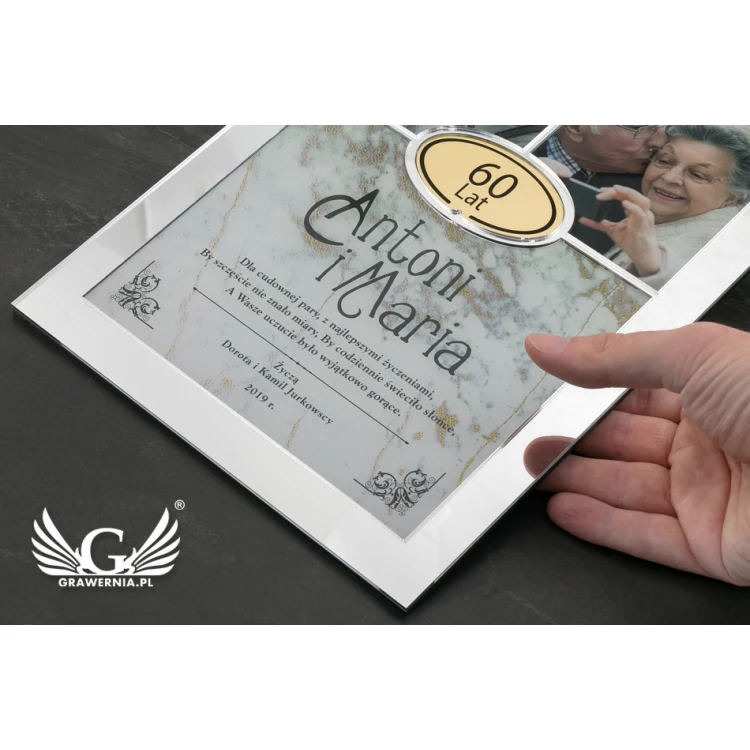 Anniversary Diploma Trio Silver - Silver Mirror - DS024