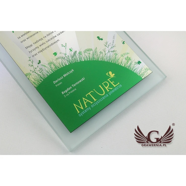 Anniversary Diploma - UV Color Print - DUV001