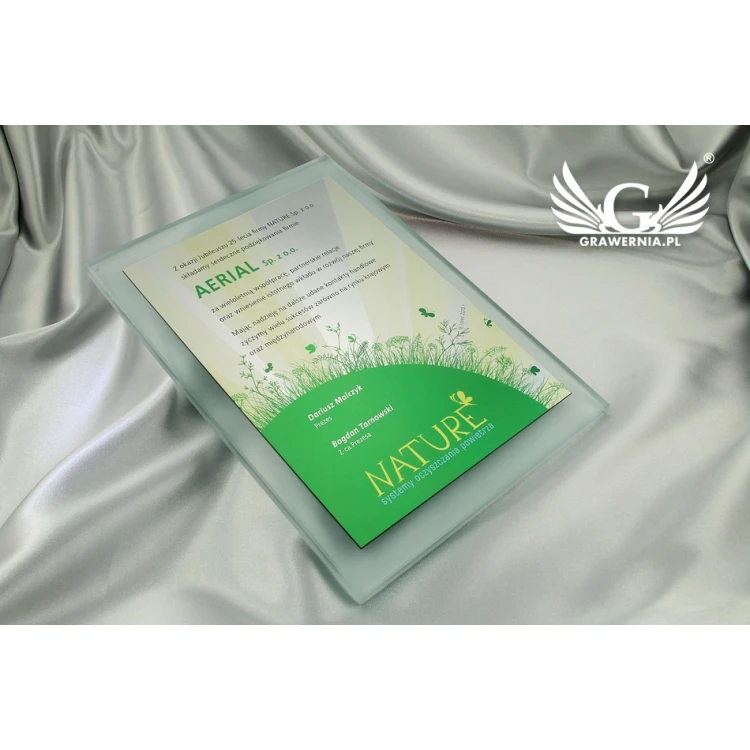 Anniversary Diploma - UV Color Print - DUV001