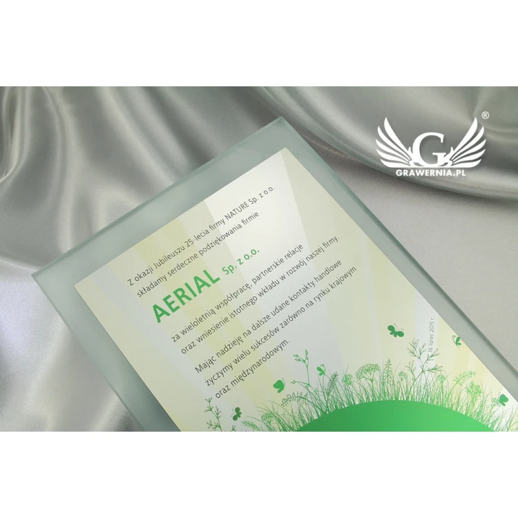 Anniversary Diploma - UV Color Print - DUV001