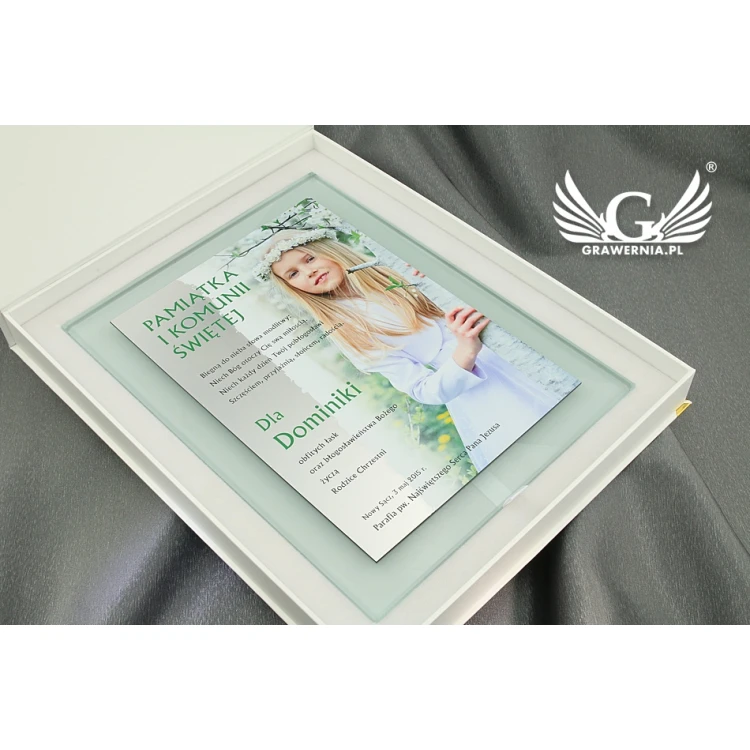 Communion Certificate - Colorful UV Print - DUV002