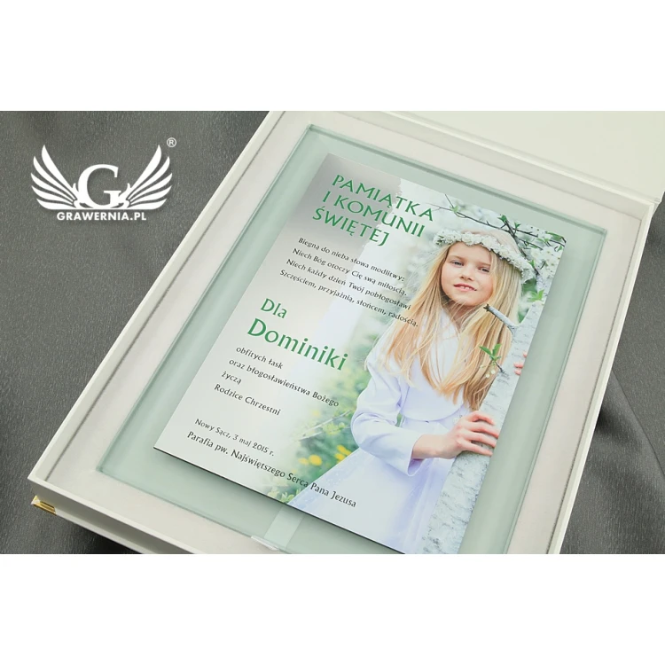 Communion Certificate - Colorful UV Print - DUV002