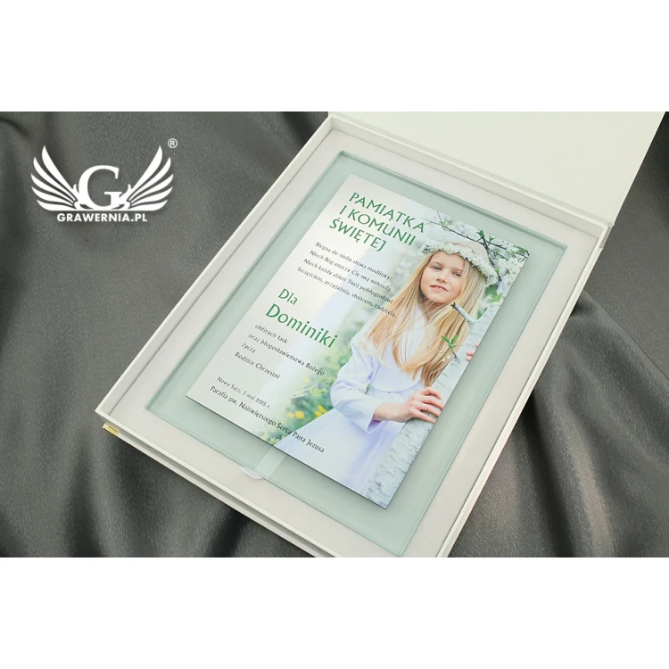 Communion Certificate - Colorful UV Print - DUV002