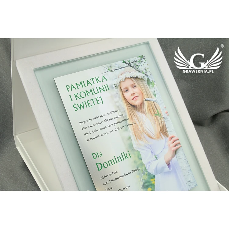 Communion Certificate - Colorful UV Print - DUV002