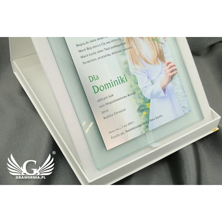 Communion Certificate - Colorful UV Print - DUV002