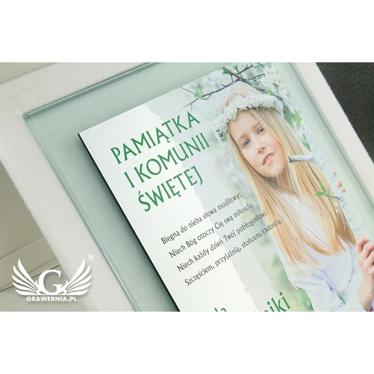 Communion Certificate - Colorful UV Print - DUV002