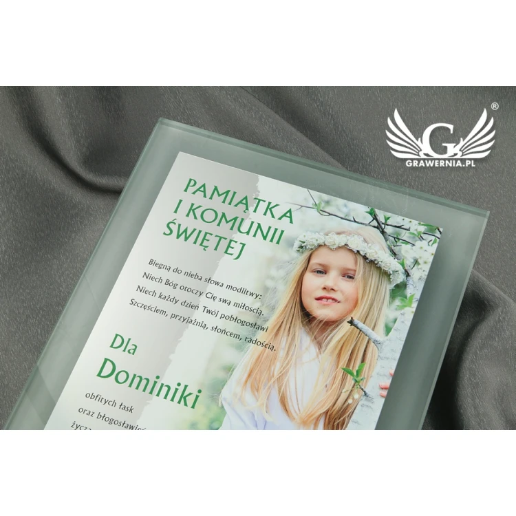 Communion Certificate - Colorful UV Print - DUV002