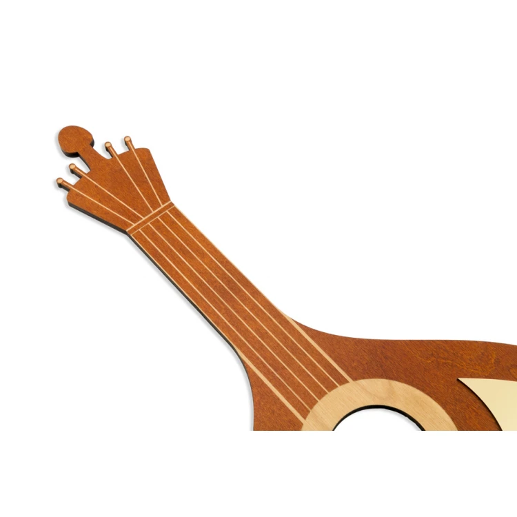 Laser Engraved Mandolin Diploma - size 500x260 mm - DRE009