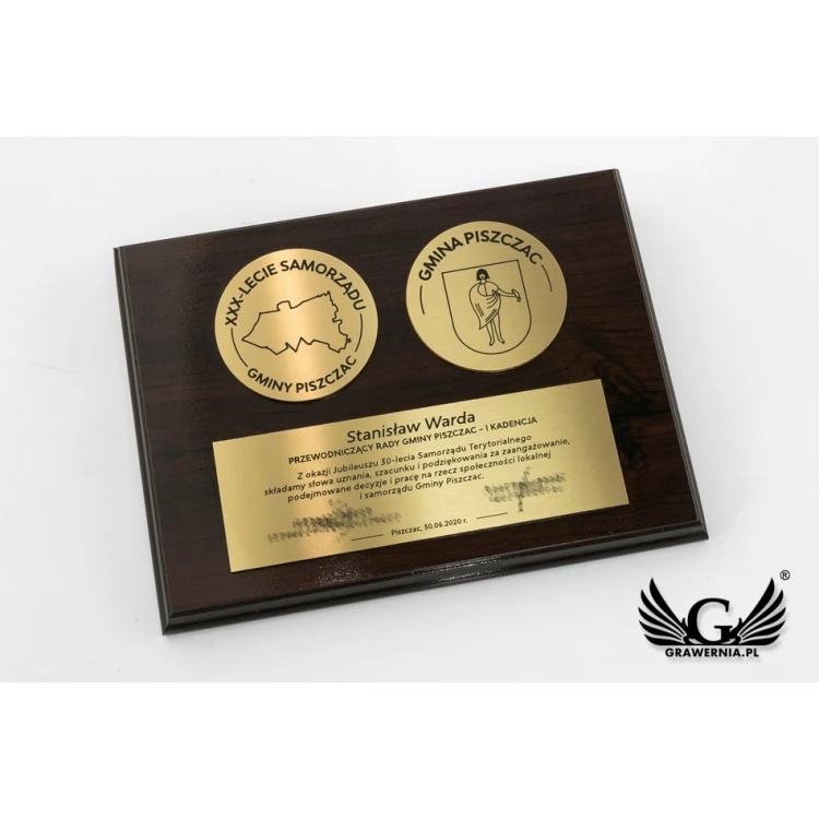 MD2 Diploma with Brass 1.6mm - Two Medals and Plaque - DS028