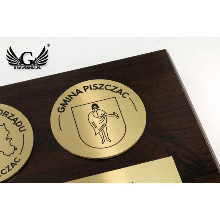 MD2 Diploma with Brass 1.6mm - Two Medals and Plaque - DS028