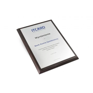 DIPLOMA MD3 - Recognition Diploma with UV Print and Engraving - DUV040