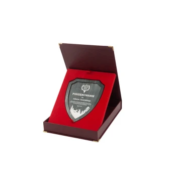 Hunting Diploma - Mini Shield in Elegant Case - NAT021