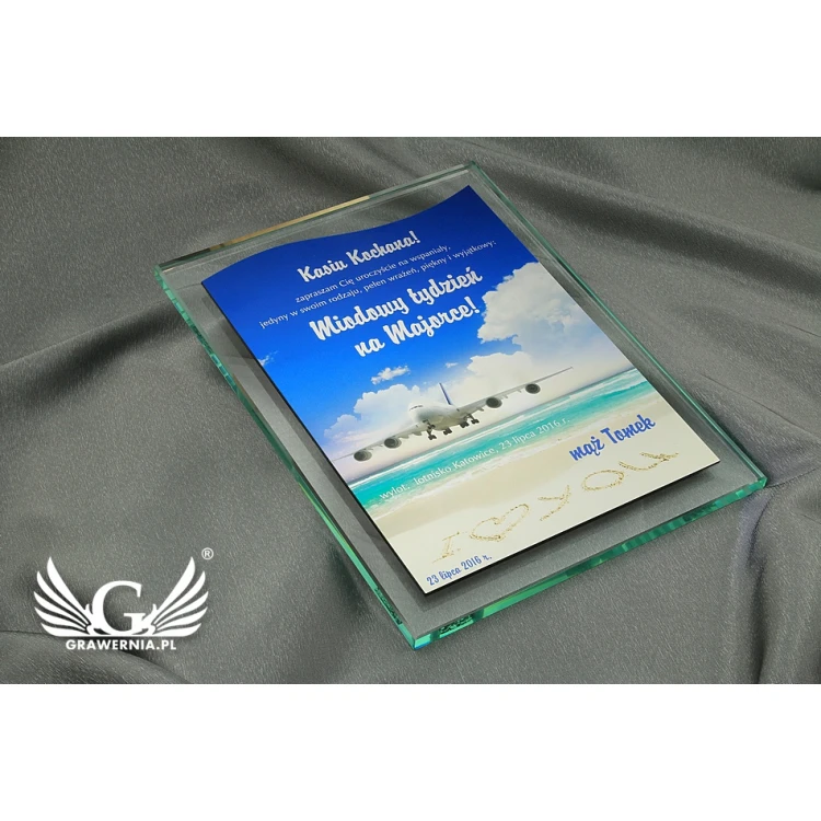 Honeymoon Week Diploma - Colorful UV Print - DUV003