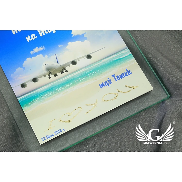Honeymoon Week Diploma - Colorful UV Print - DUV003