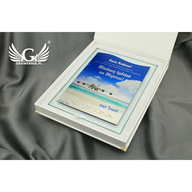 Honeymoon Week Diploma - Colorful UV Print - DUV003