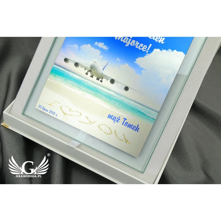 Honeymoon Week Diploma - Colorful UV Print - DUV003