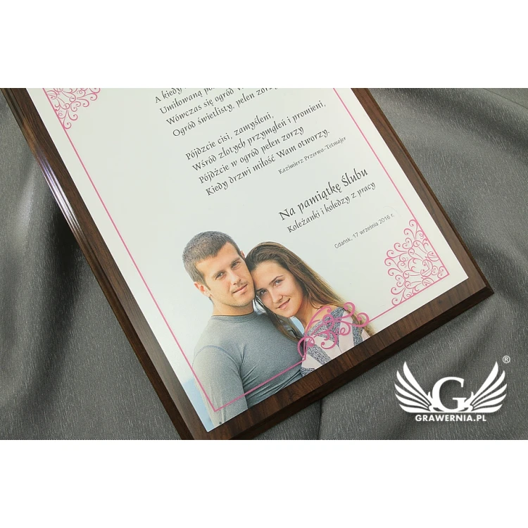 Wedding Souvenir - Colorful UV Print - DUV004