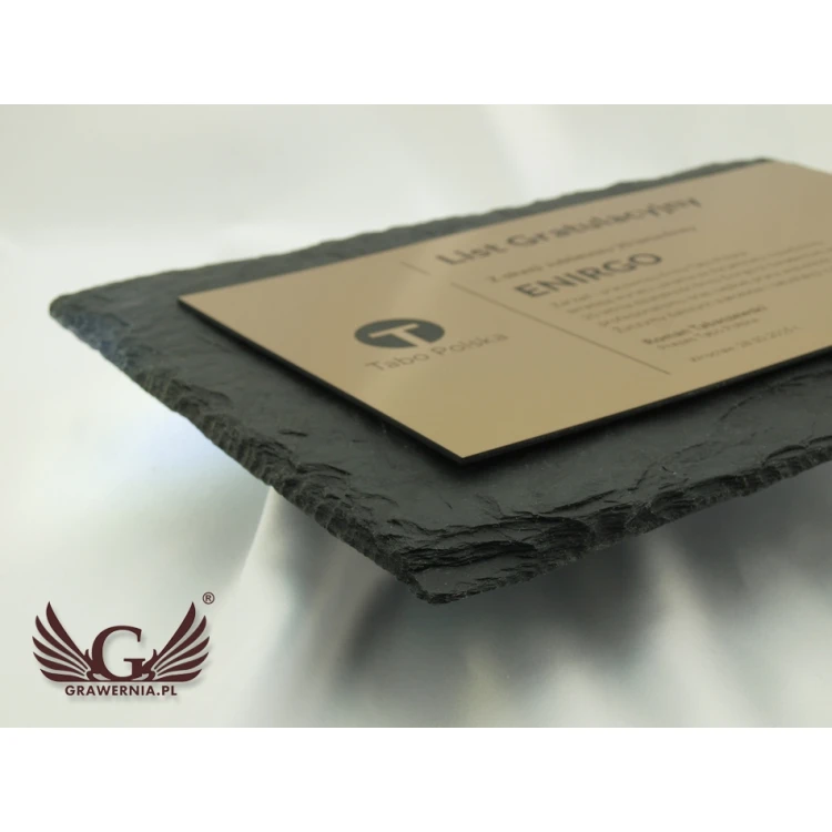 Slate Stone Diploma - DK001 - Horizontal
