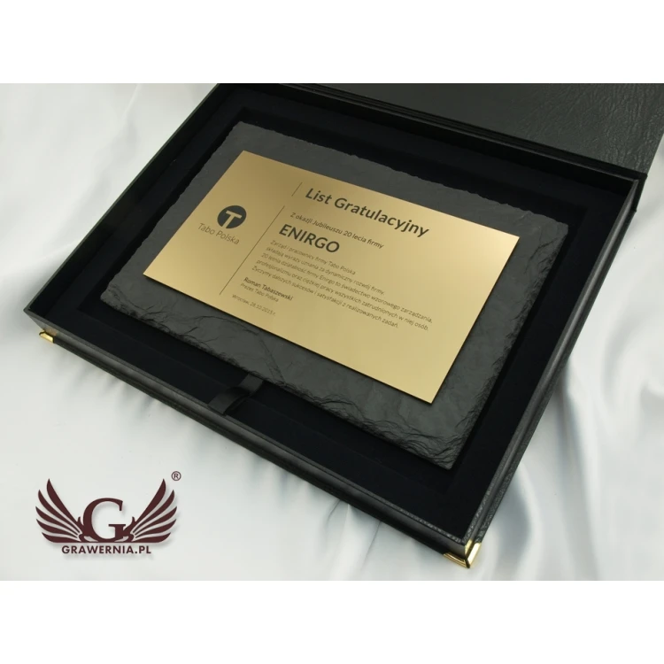 Slate Stone Diploma - DK001 - Horizontal