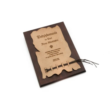 Diploma on Leather - Pattern A - DSK001